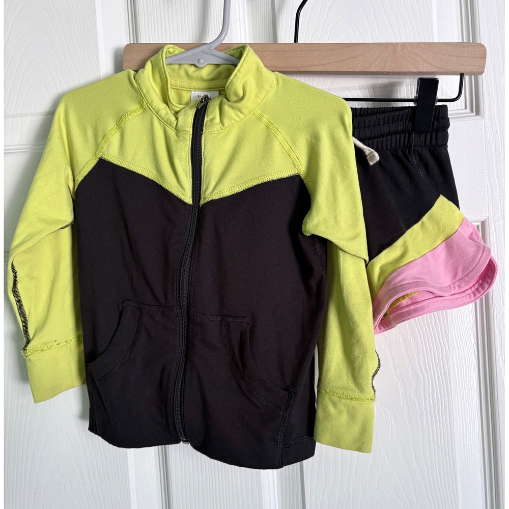 Hanna Andersson Kids 4pc Clothing Lot Size 2T Multicolor Active Dress Shorts Set - Picture 3 of 10